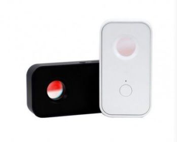 SM007 Portable Hidden Camera Detector Anti Detector Mini Pinhole Camera Finder Anti-Theft Alarm - white