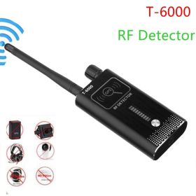 T-6000 Details About Anti GPS Signal Lens RF Tracker Hidden Camera GSM Bug Detector - black