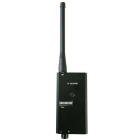 007A RF Signal Detector Wireless Signal Detector Detecting Frequency Range: 20-6000MHz - black