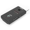 XB68 Details About Wireless RF GPS Signal Detector GSM Bug Detector Hidden Pinhole Lens Finder - black