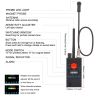 G328; Multifunctional Portable Detector; Camera Lens/ Wireless Signal/Magnet GPS/Mobile Phone Detector - black