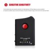 CT01 Aperfect Anti Detector Signal RF Lens Bug Detector GSM Device Finder - black