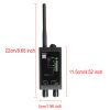 M8000 Professional Multi-Functional RF Detector Anti Anti-Monitor Anti-GpsTracker Detector - black